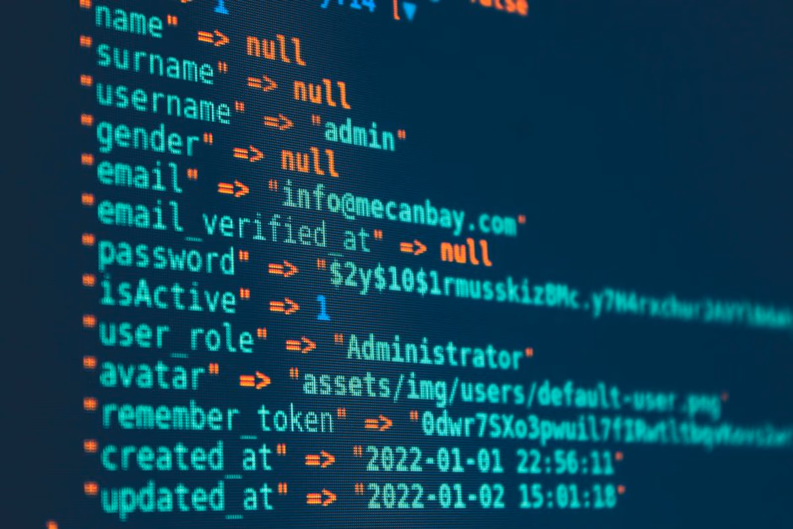 Lines of cybersecurity code on a dark terminal screen representing AI agent security vulnerabilities