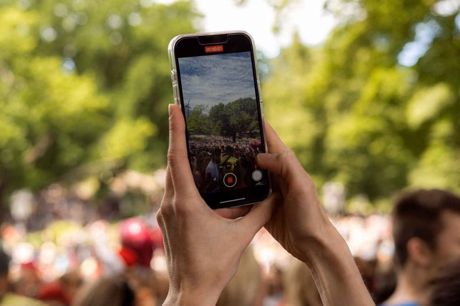 Side-by-side comparison of Apple In-App Events and Google Play Promotional Content cards on mobile screens