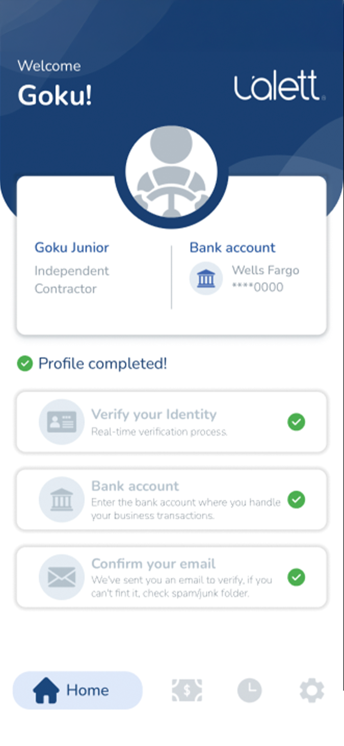 ACCOUNT SETUP